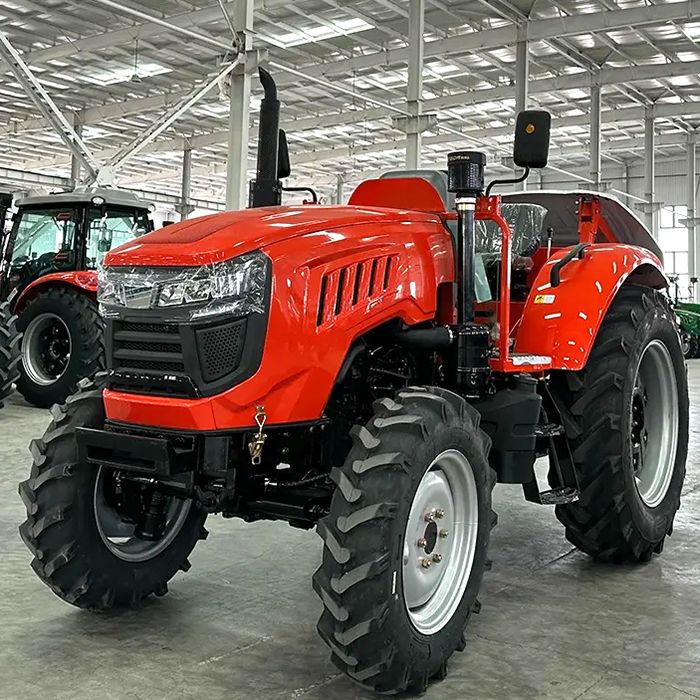 Red 70hp Farm Tractor Red 70hp Farm Tractor